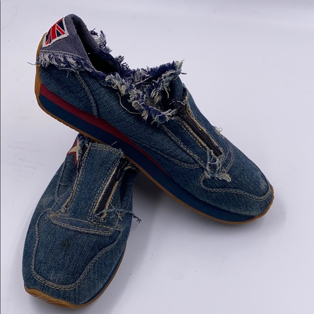 Denim sneakers